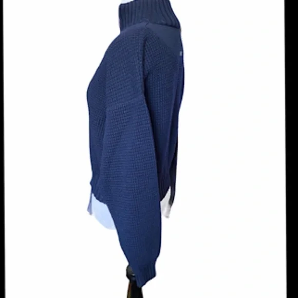 Escada Sport 1/4 zip wool pullover sweater sz S